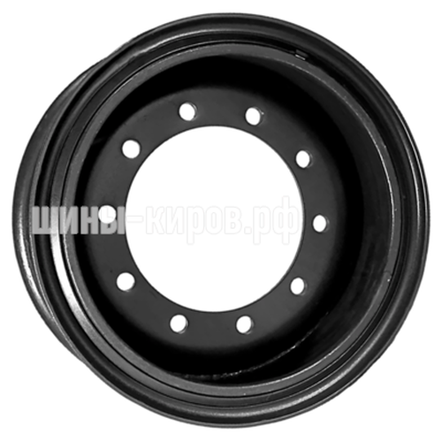 10/335/281/0 Черный 12x21/10x335 ET0 D281 Плоская посадка (13 мм) Прицепная техника 4 500 кг