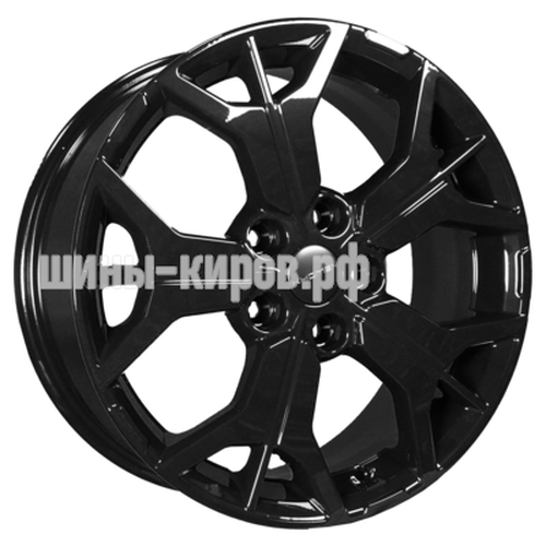 KHW1715 (Changan CS35/CS35 Pro) Black 7x17/5x110 ET46 D63,3