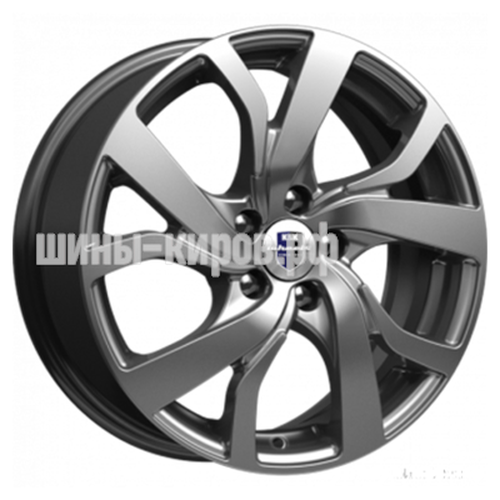 Палермо-оригинал (КС607) Дарк платинум 6,5x16/5x114,3 ET45 D60,1
