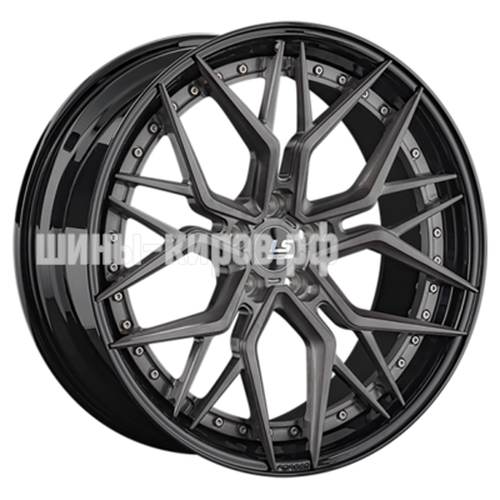 LS FG35 ALBRSD-GM/BK 9,5x21/5x112 ET36 D66,6 (конус) LS FG35 ALBRSD-GM/BK 9,5x21/5x112 ET36 D66,6 (конус)