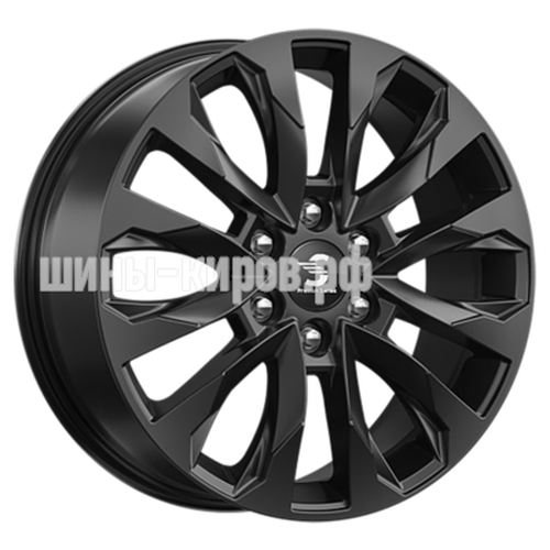 КР007 (TANK 700) Fury black 8x20/6x139,7 ET55 D100,1