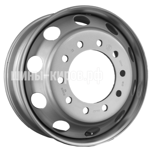 10/285/220/165 Silver 8,25x22,5/10x285,75 ET165 D220 (3228220) (13,5 мм) Китай, Американец 3 350 кг с вент.