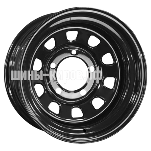 Jeep Semicircle Gloss Black 8x16/5x127 ET0 D75 (LTM) Jeep Semicircle Gloss Black 8x16/5x127 ET0 D75 (LTM)